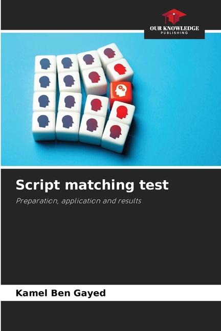Knjiga Script matching test Kamel Ben Gayed