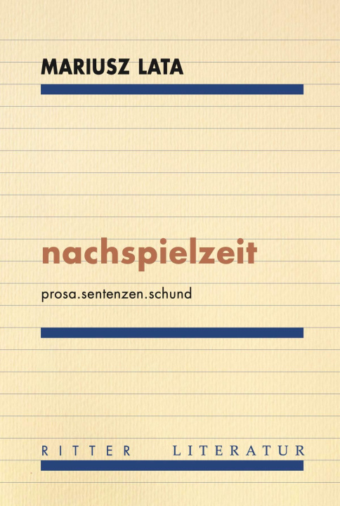 Book nachspielzeit Mariusz Lata