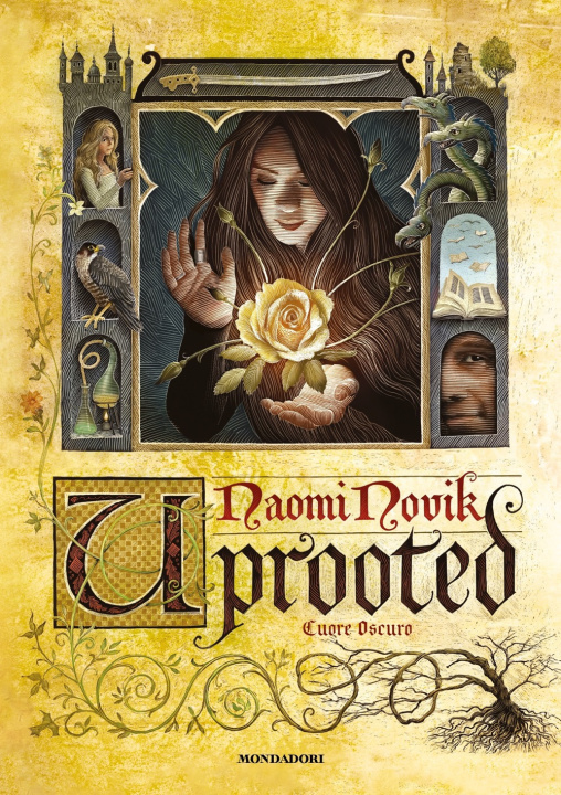 Książka Uprooted-Spinning silver Naomi Novik