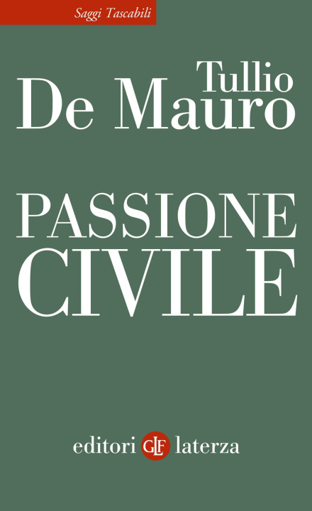 Livro Passione civile Tullio De Mauro