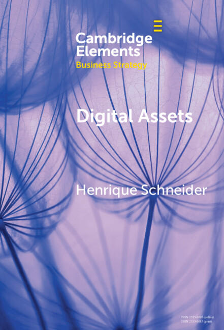 Βιβλίο Digital Assets Henrique Schneider