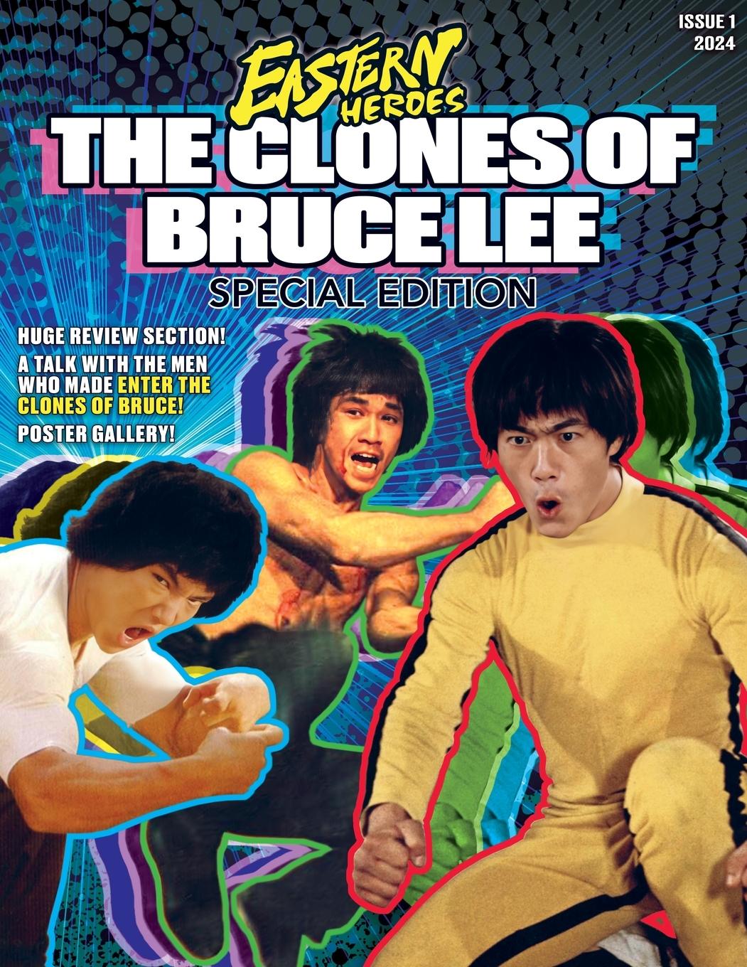 Książka EASTERN HEROES 'THE CLONES OF BRUCE LEE' SPECIAL EDITION SOFTBACK VARIANT 