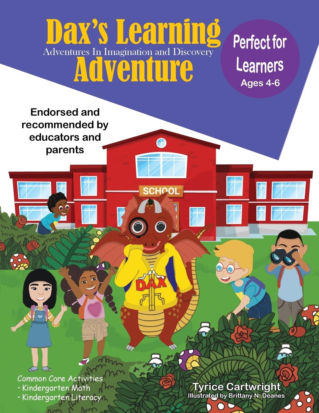 Knjiga Dax's Learning Adventures Tyrice Cartwright