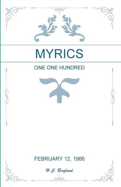 Knjiga MYRICS H.C. Berglund