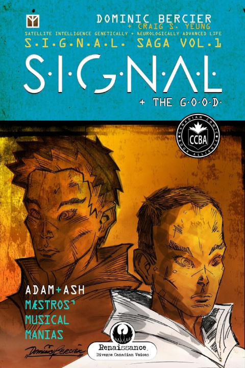 Knjiga S.I.G.N.A.L. Saga + The G.O.O.D. Dominic Bercier