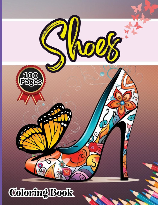 Book Shoes Coloring Book Simona
