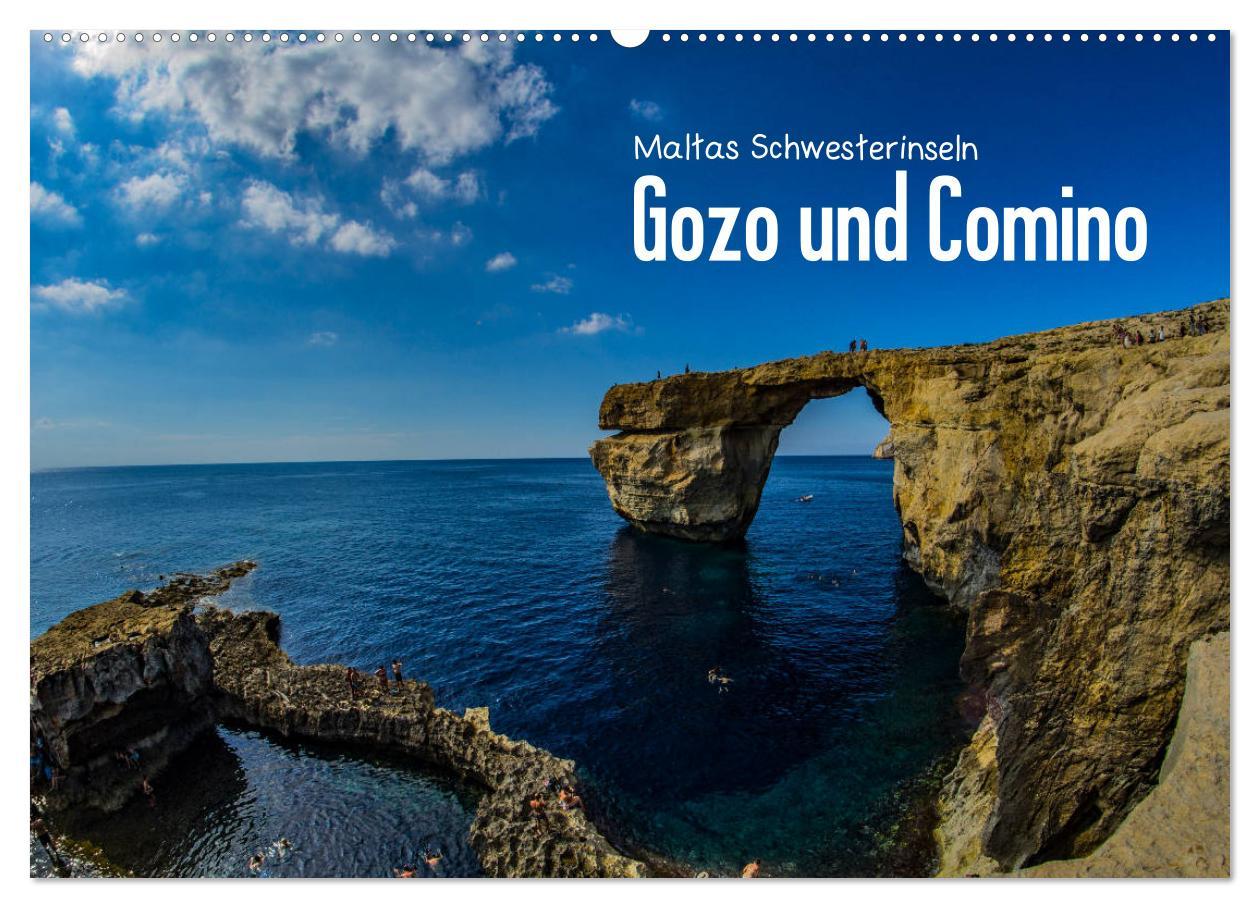 Kalendar/Rokovnik Maltas Schwesterinseln Gozo und Comino (Wandkalender 2025 DIN A2 quer), CALVENDO Monatskalender 