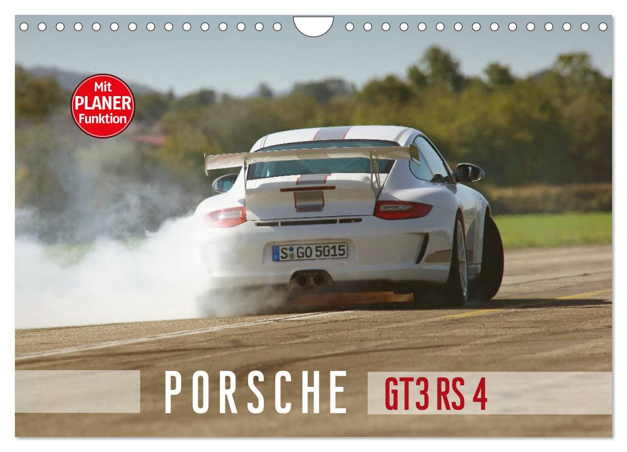 Kalendář/Diář Porsche GT3RS 4,0 (Wandkalender 2025 DIN A4 quer), CALVENDO Monatskalender 