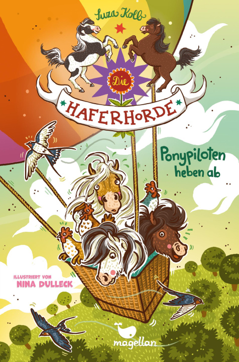 Knjiga Die Haferhorde - Ponypiloten heben ab Nina Dulleck