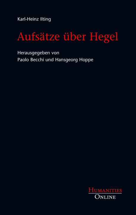 Kniha Aufsätze über Hegel Paolo Becchi