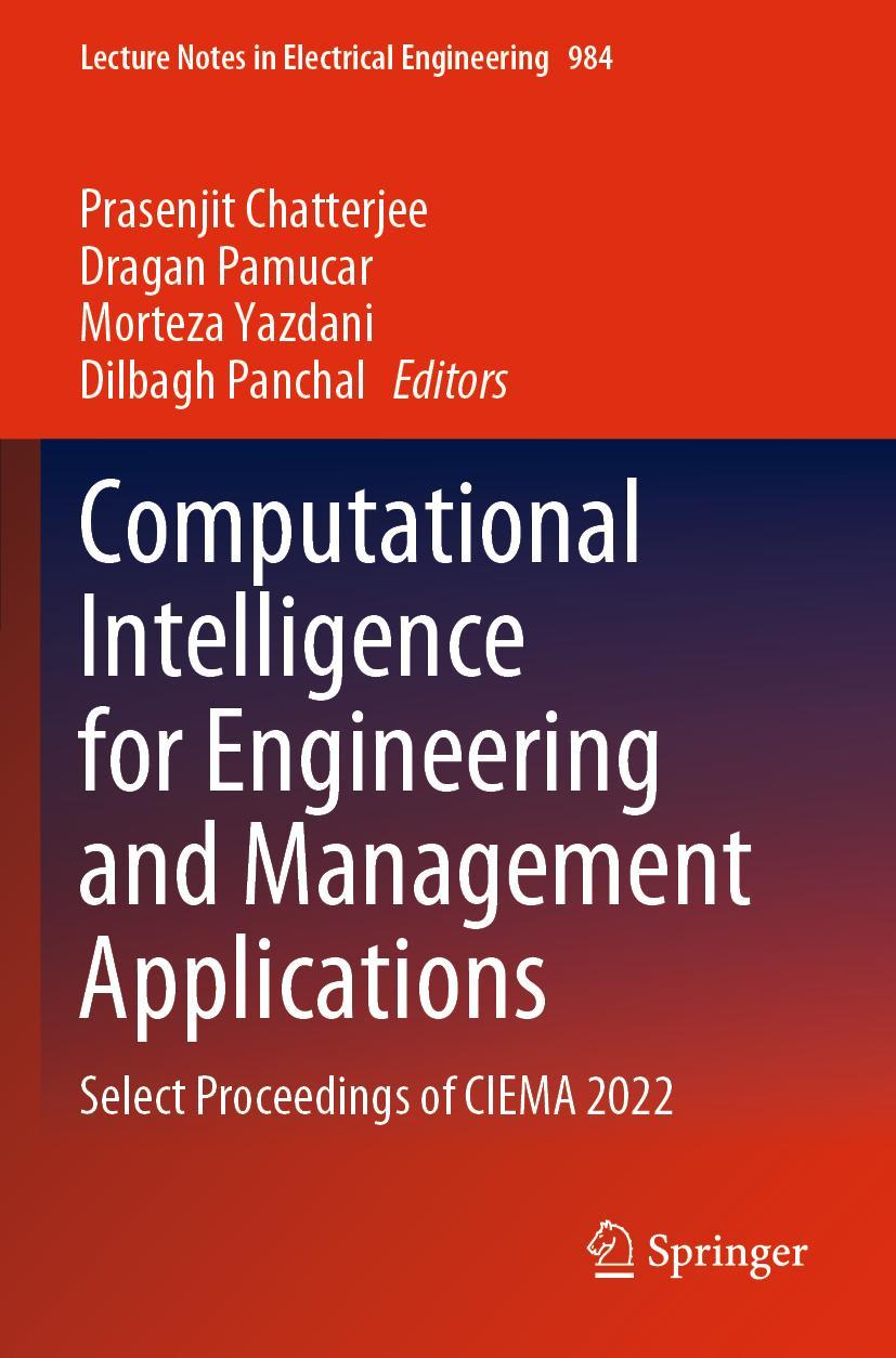 Knjiga Computational Intelligence for Engineering and Management Applications Dilbagh Panchal