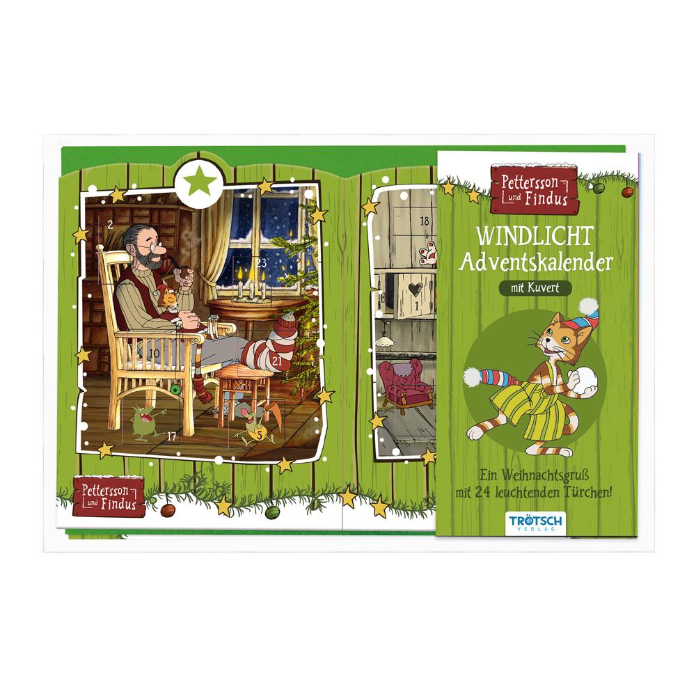 Παιχνίδι/Επιτραπέζιο παιχνίδι Trötsch Pettersson und Findus Windlicht Adventskalender Trötsch Verlag GmbH & Co.KG