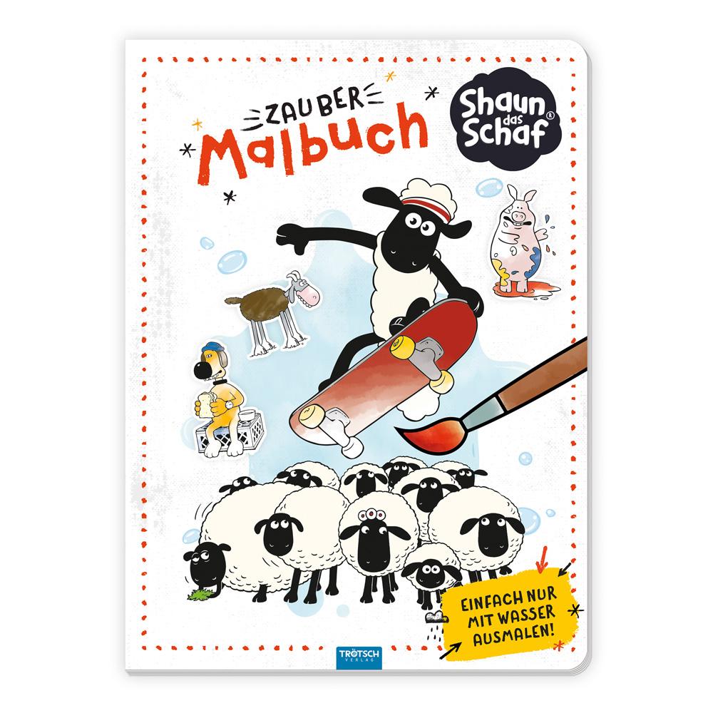 Kniha Trötsch Shaun das Schaf Zaubermalbuch Trötsch Verlag GmbH & Co.KG