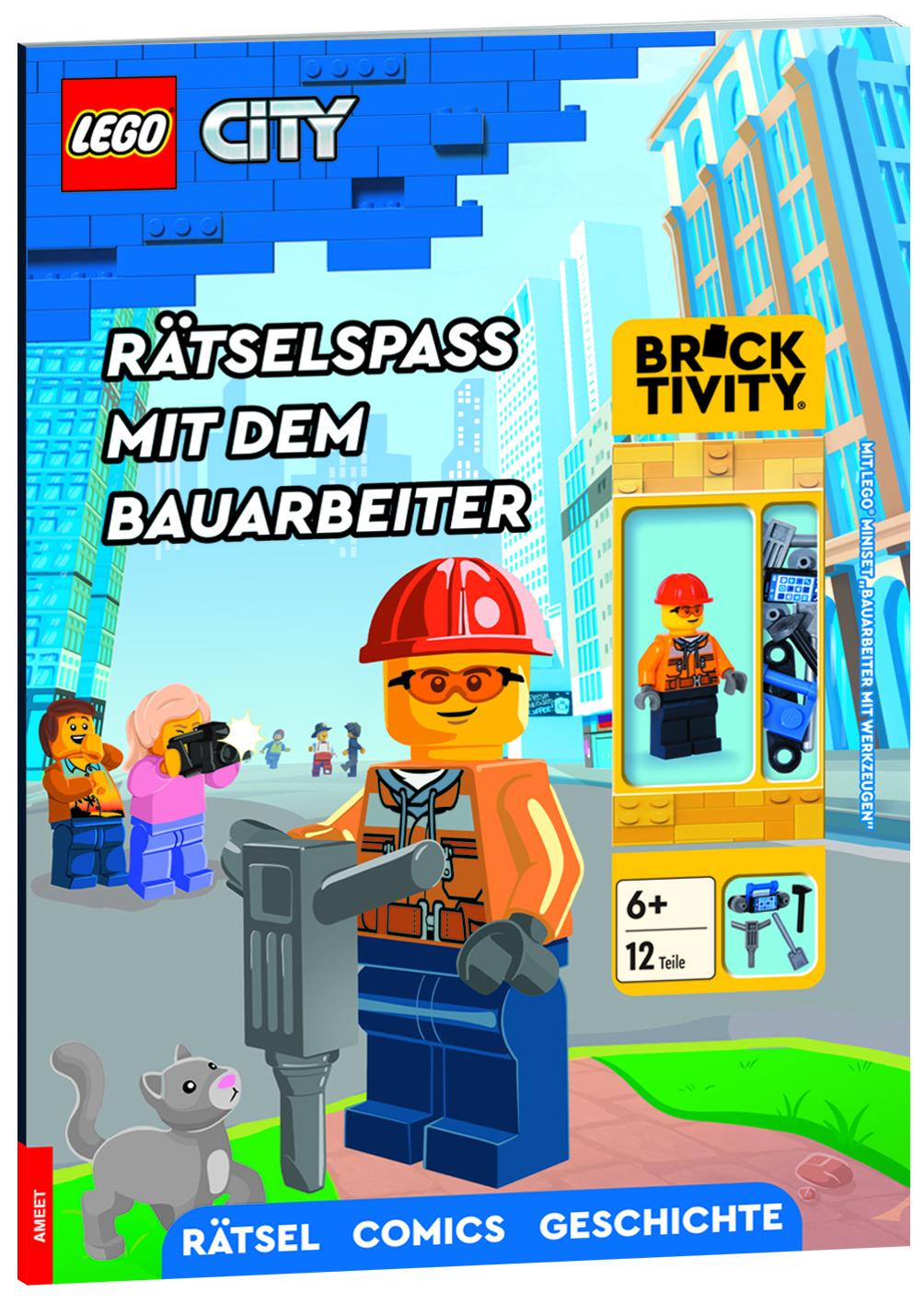 Buch LEGO® City - Rätselspaß mit dem Bauarbeiter, m. 1 Beilage 