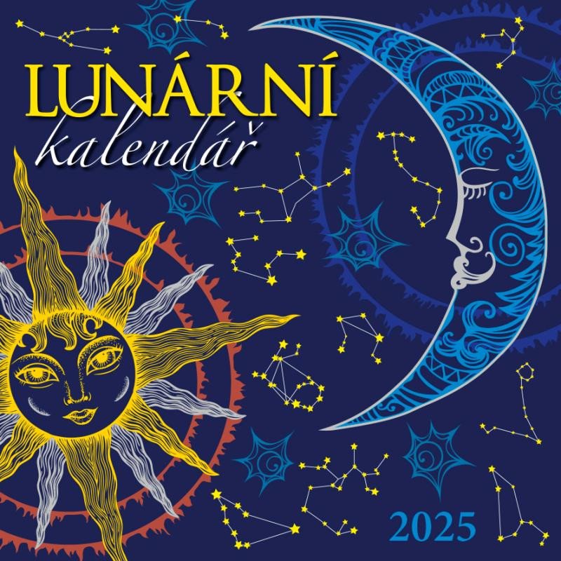 Calendar / Agendă Kalendář 2025 Lunární, nástěnný, 30 x 30 cm 