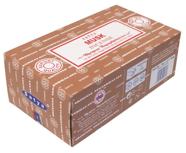 Igra/Igrača Encens Nag Champa Satya - Musk - 15 grs 
