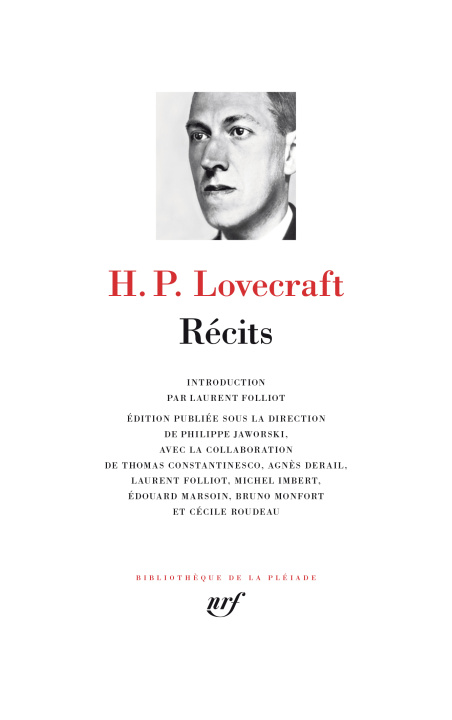 Libro RECITS Howard Phillips Lovecraft