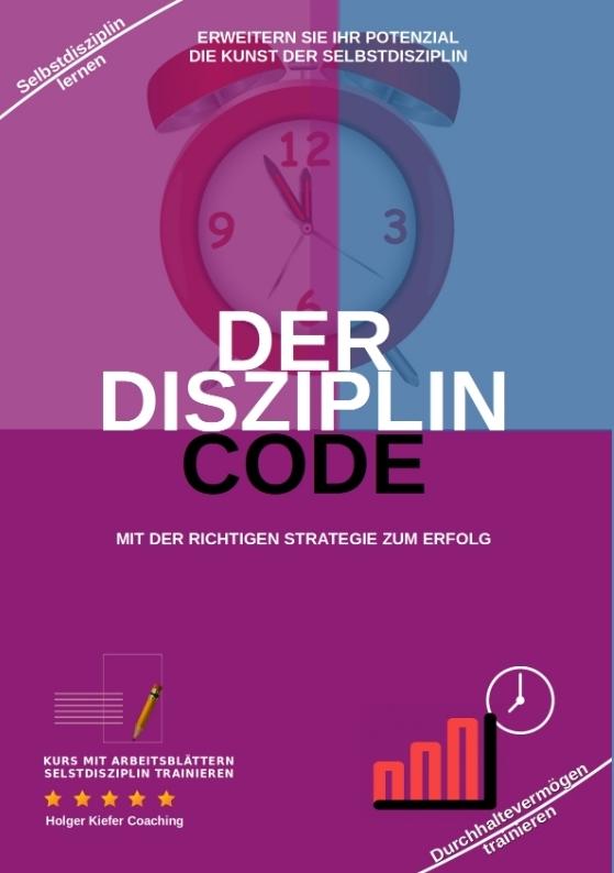 Knjiga DER DISZIPLIN CODE Holger Kiefer