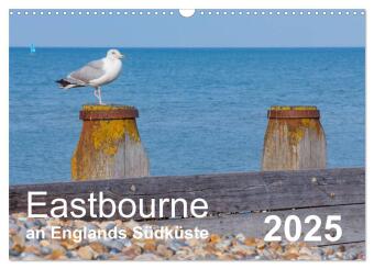 Calendar / Agendă Eastbourne an Englands Südküste (Wandkalender 2025 DIN A3 quer), CALVENDO Monatskalender Calvendo