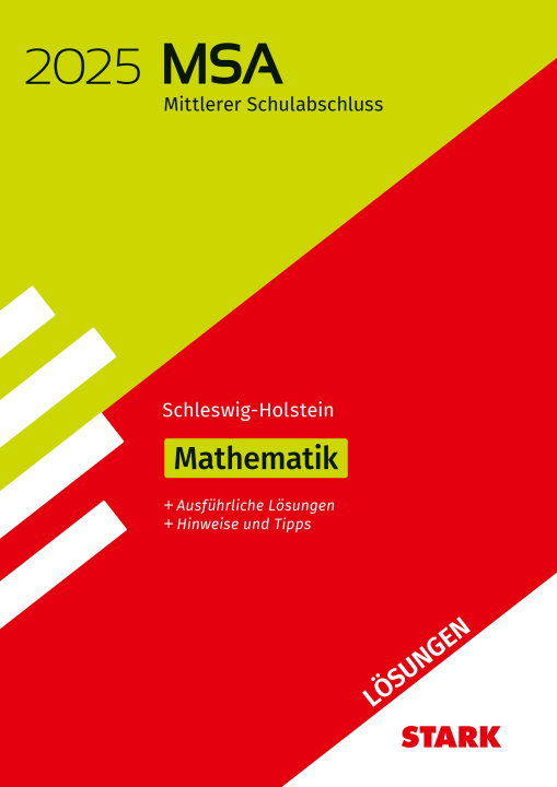 Book STARK Lösungen zu Original-Prüfungen und Training MSA 2025 - Mathematik - Schleswig-Holstein 