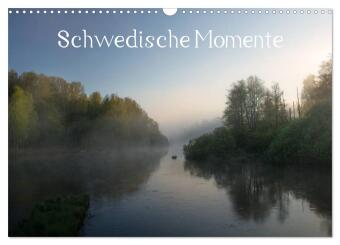 Calendar/Diary Schwedische Momente (Wandkalender 2025 DIN A3 quer), CALVENDO Monatskalender Calvendo