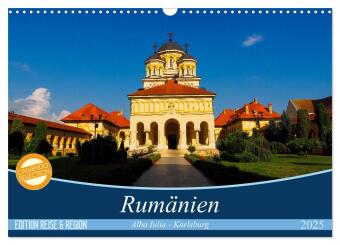 Kalendar/Rokovnik Rumänien, Alba Iulia - Karlsburg (Wandkalender 2025 DIN A3 quer), CALVENDO Monatskalender Calvendo