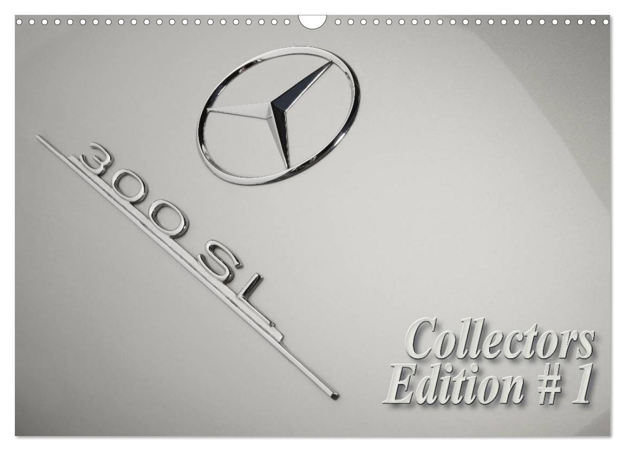 Calendar/Diary 300 SL Collectors Edition # 1 (Wandkalender 2025 DIN A3 quer), CALVENDO Monatskalender Calvendo