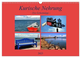 Calendario/Agenda Kurische Nehrung - ein Geheimtipp (Wandkalender 2025 DIN A3 quer), CALVENDO Monatskalender Calvendo