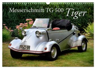 Naptár/Határidőnapló Messerschmitt TG 500 Tiger (Wandkalender 2025 DIN A3 quer), CALVENDO Monatskalender Calvendo