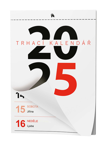 Kalendár/Diár Trhací kalendář 2025 - nástěnný kalendář 