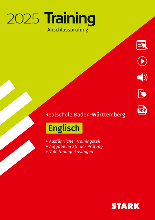 Kniha STARK Training Abschlussprüfung Realschule 2025 - Englisch - BaWü, m. 1 Buch, m. 1 Beilage 