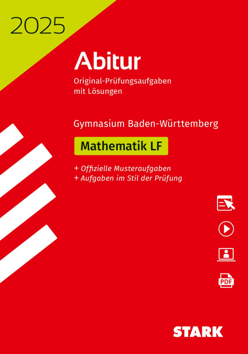 Carte STARK Abiturprüfung BaWü 2025 - Mathematik Leistungsfach, m. 1 Buch, m. 1 Beilage 