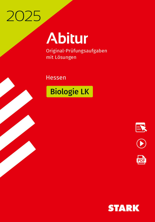 Книга STARK Abiturprüfung Hessen 2025 - Biologie LK, m. 1 Buch, m. 1 Beilage 