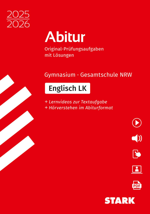 Kniha STARK Abiturprüfung NRW 2025/26 - Englisch LK, m. 1 Buch, m. 1 Beilage 