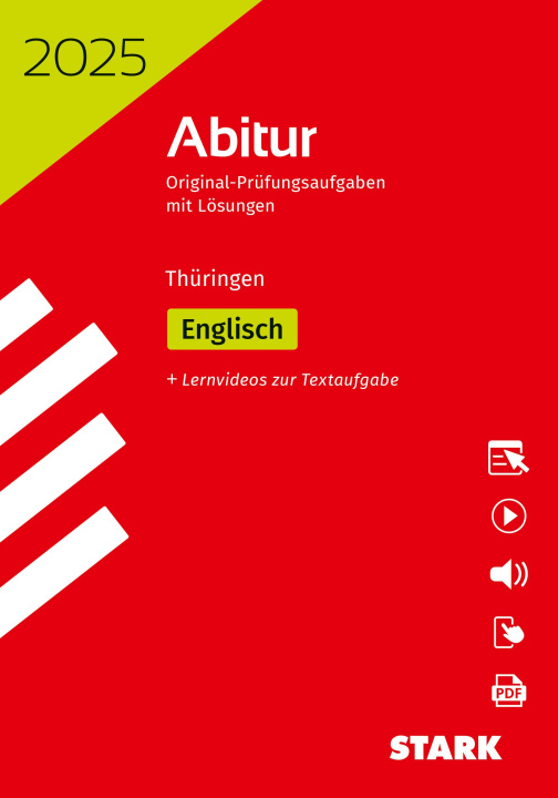 Kniha STARK Abiturprüfung Thüringen 2025 - Englisch, m. 1 Buch, m. 1 Beilage 