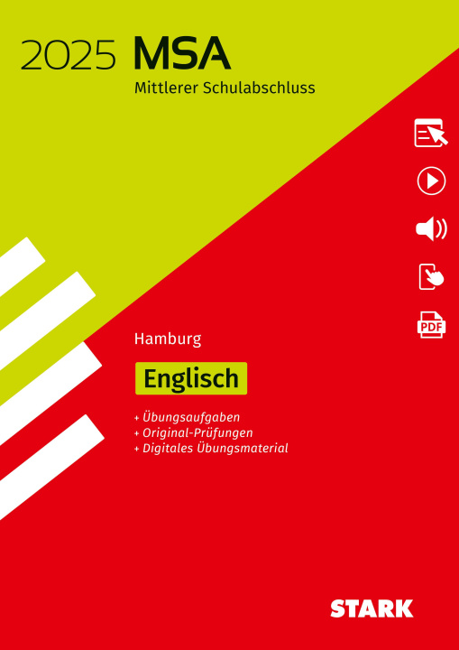 Książka STARK Original-Prüfungen und Training MSA 2025 - Englisch - Hamburg, m. 1 Buch, m. 1 Beilage 