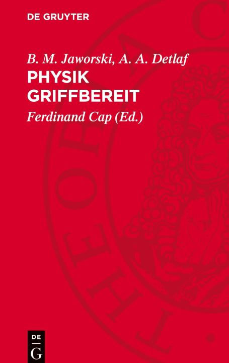 Book Physik griffbereit B. M. Jaworski