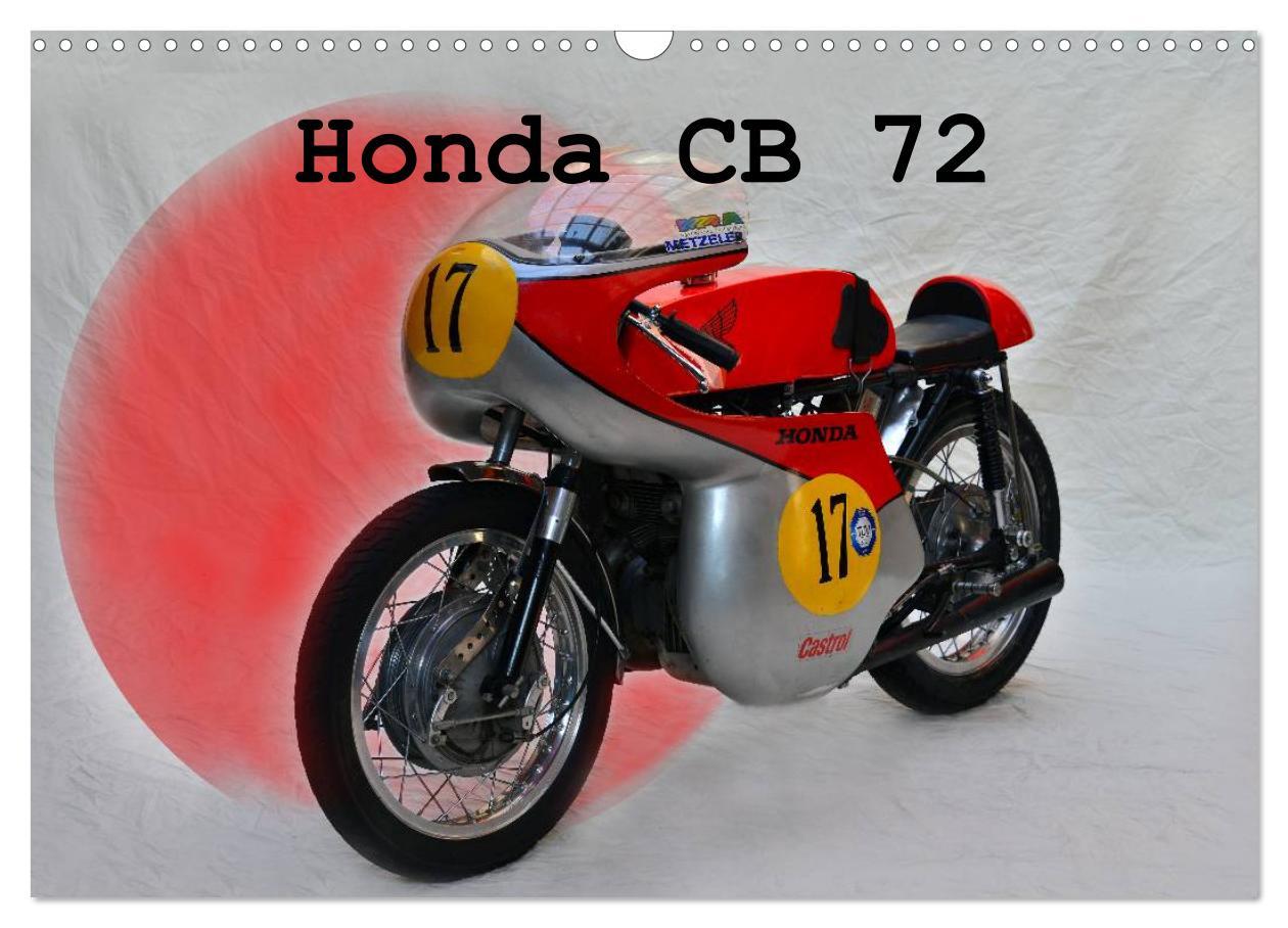 Kalendár/Diár Honda CB 72 (Wandkalender 2025 DIN A3 quer), CALVENDO Monatskalender Calvendo