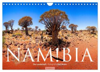 Kalendář/Diář Namibia - Die Landschaft (Wandkalender 2025 DIN A4 quer), CALVENDO Monatskalender Calvendo