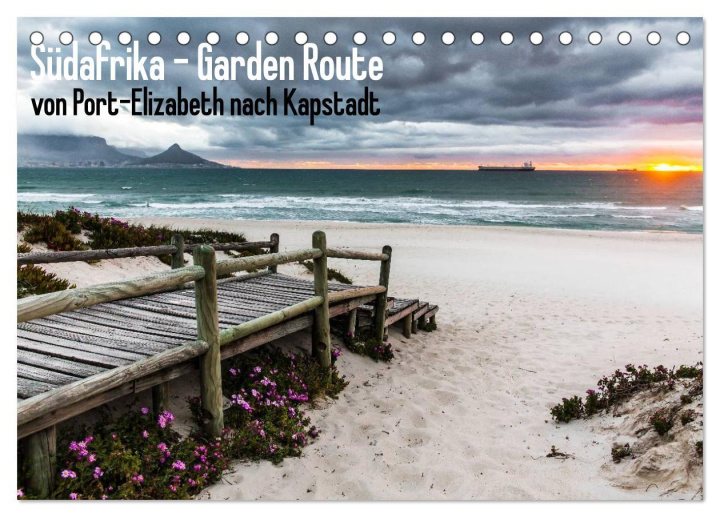 Calendar/Diary Südafrika - Garden Route (Tischkalender 2025 DIN A5 quer), CALVENDO Monatskalender Calvendo