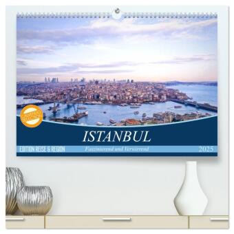 Kalendář/Diář Istanbul - Faszinierend und Verwirrend (hochwertiger Premium Wandkalender 2025 DIN A2 quer), Kunstdruck in Hochglanz Calvendo