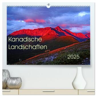 Kalendář/Diář Kanadische Landschaften 2025 (hochwertiger Premium Wandkalender 2025 DIN A2 quer), Kunstdruck in Hochglanz Calvendo