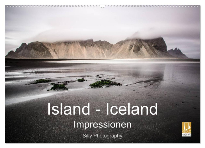 Kalendář/Diář Island - Iceland Impressionen (Wandkalender 2025 DIN A2 quer), CALVENDO Monatskalender Calvendo