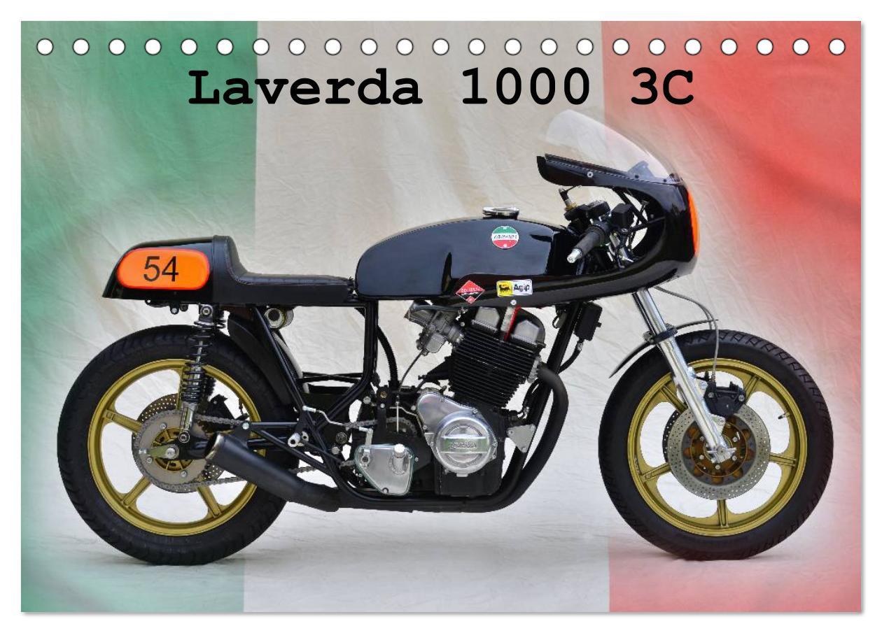 Kalendář/Diář Laverda 1000 3C (Tischkalender 2025 DIN A5 quer), CALVENDO Monatskalender Calvendo