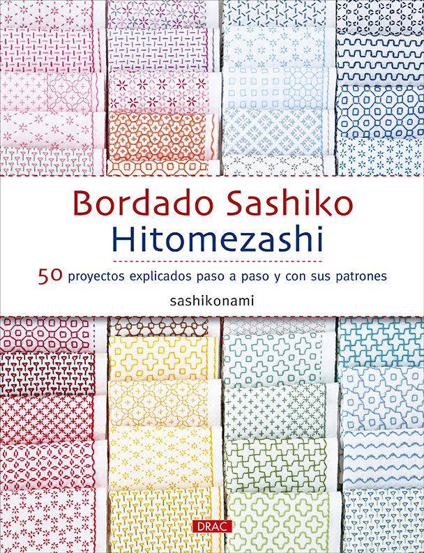 Kniha Bordado sashiko hitomezashi SASHIKONAMI