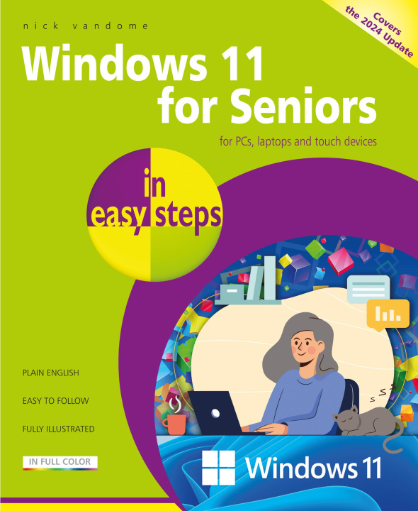 Livre Windows 11 for Seniors in easy steps 