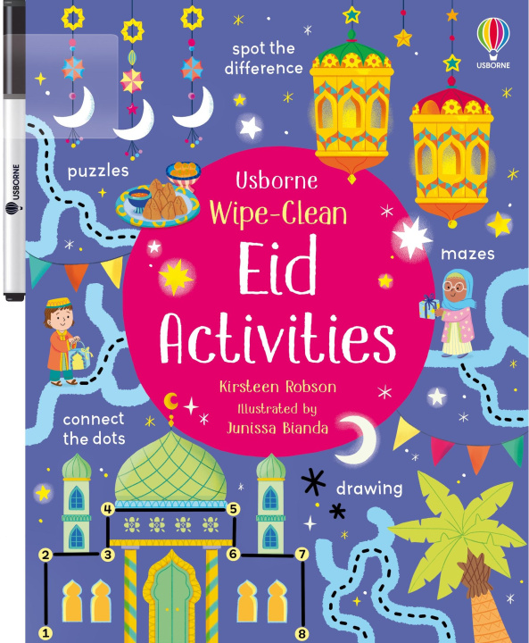 Book Wipe-Clean Eid Activities Junissa Bianda