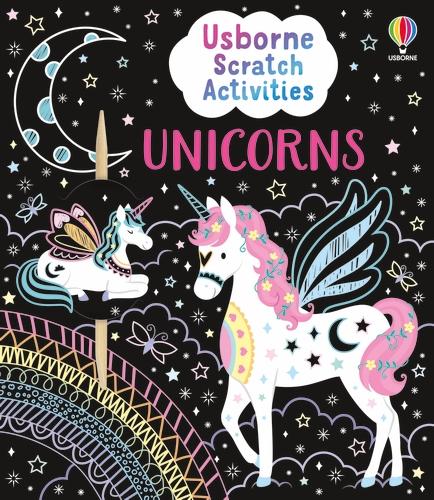 Kniha Usborne Scratch Activities Unicorns Klara Hawkins