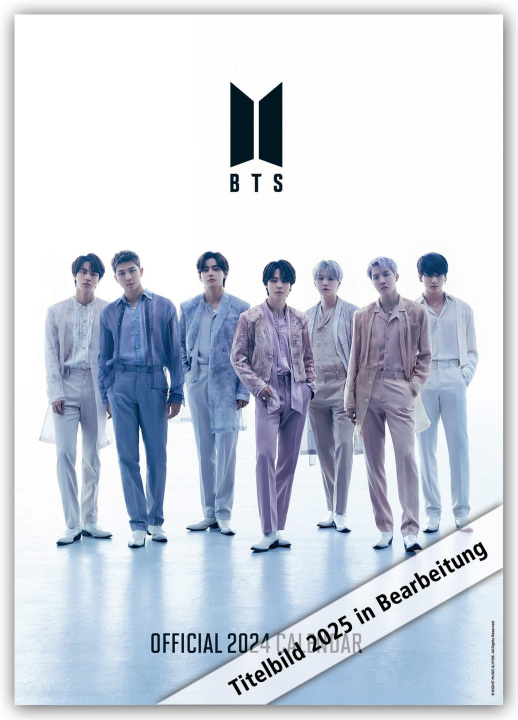 Calendrier/agenda BTS - Bangtan Boys 2025 - A3-Posterkalender 