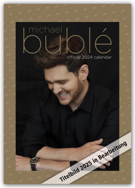 Календар/тефтер Michael Bublé 2025 - A3-Posterkalender 